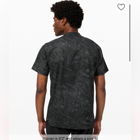 Lululemon Airing Easy Stand Collar Black Shirt—GREAT Fabric!! - Picture 5 of 13